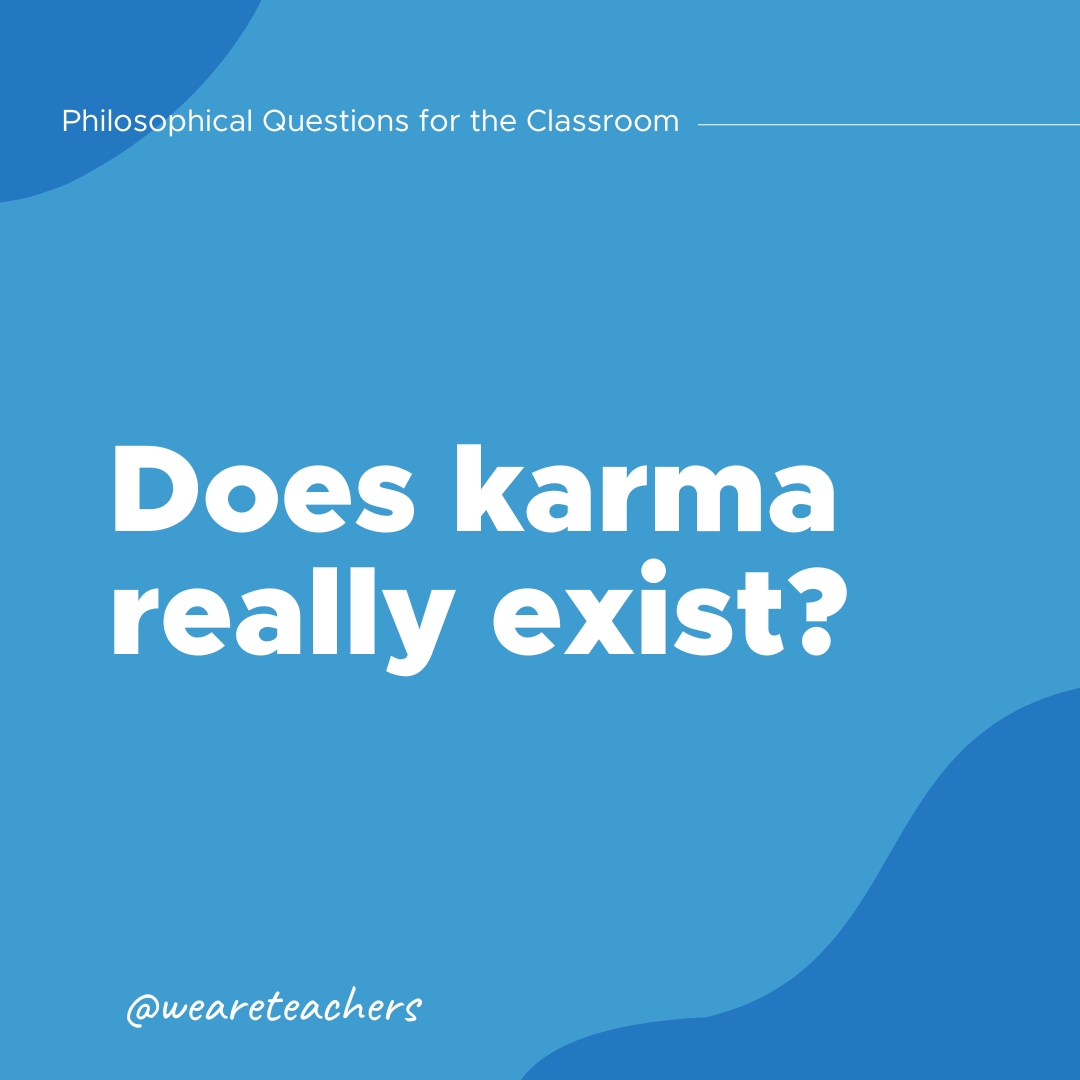 Does karma really exist?