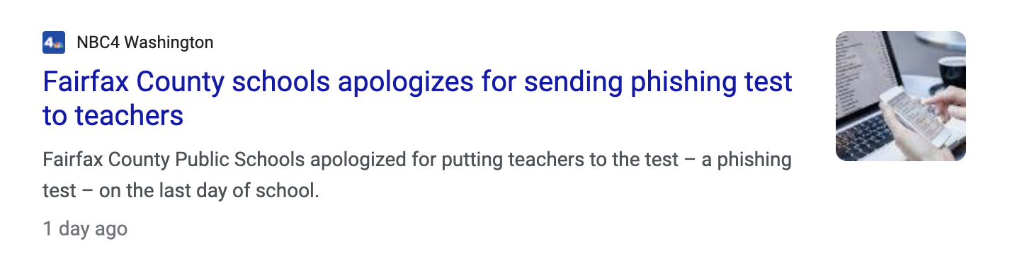 Inaccurate education headline