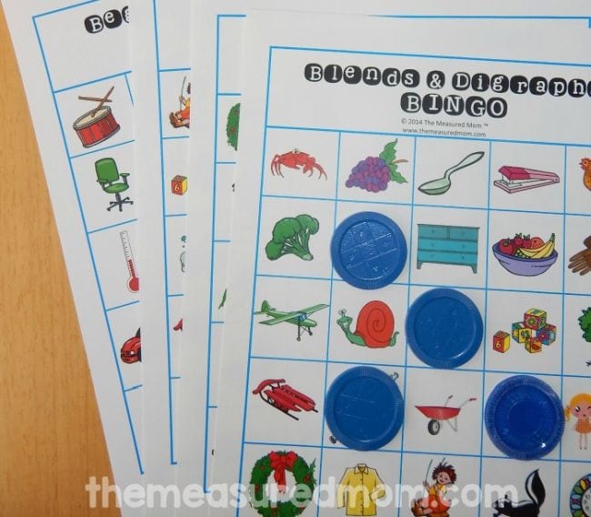 Letters and sounds game - The Measured Mom