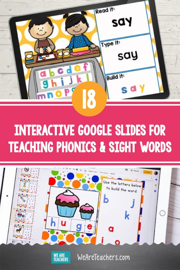 18 Free, Fun, and Interactive Google Slides for Teaching Phonics and Sight Words
