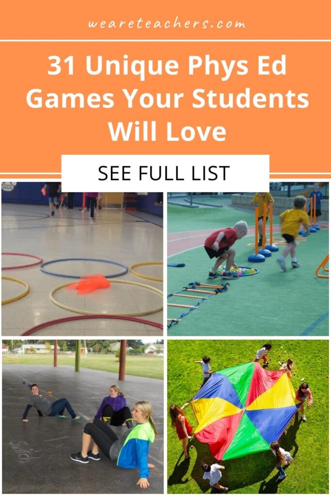 31 Unique Phys Ed Games Your Students Will Love