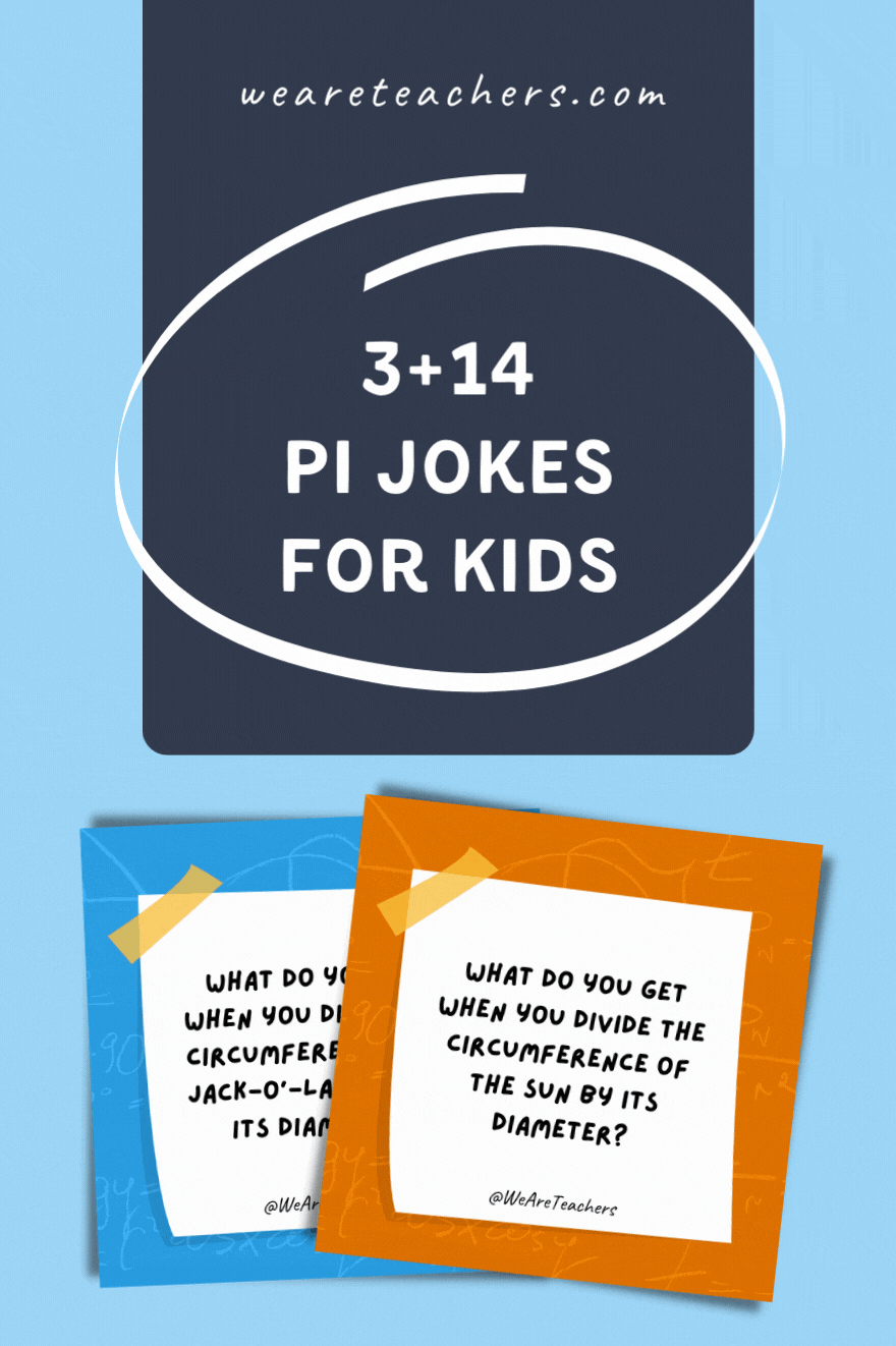3+14 Pi Jokes for Kids on Pi Day!