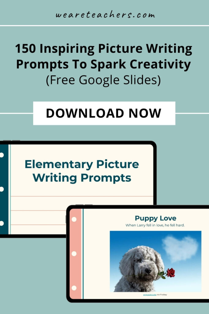 These picture writing prompts are a unique way to excite young creative writers. Find options for all grades on a variety of subjects.