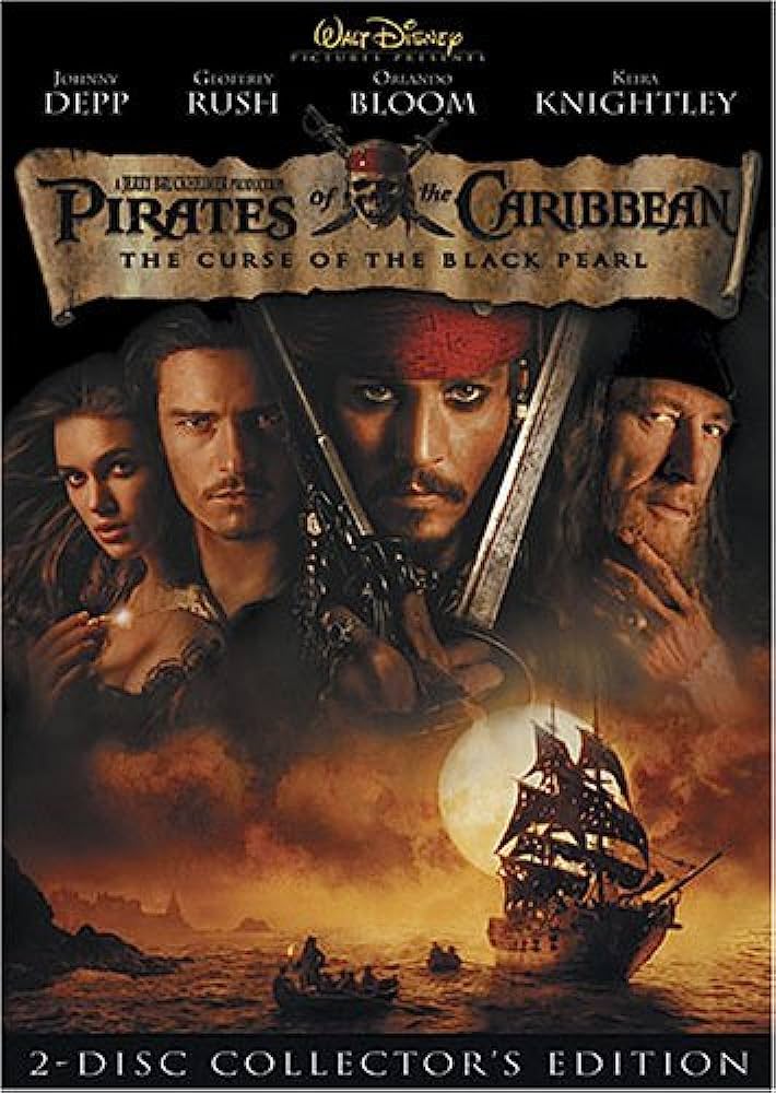Pirates of the Caribbean- summer movies for kids 