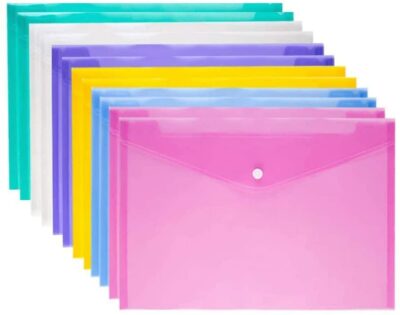 Plastic Envelope Folders