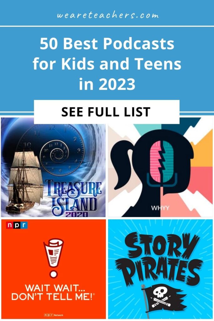 The best podcasts for kids and teens are perfect to listen to at home, or use them in the classroom with our accompanying activity ideas!