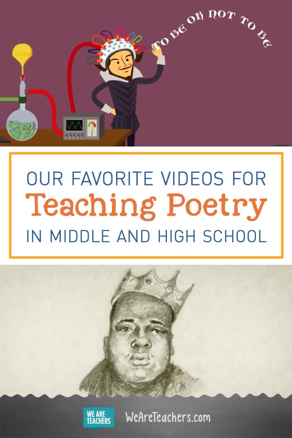 Our Favorite Videos for Teaching Poetry in Middle and High School
