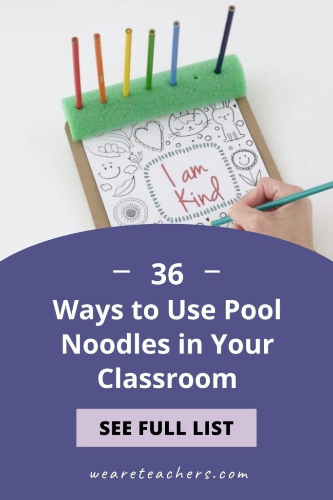 36 Genius Ways to Use Pool Noodles in Your Classroom