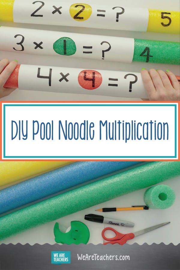 DIY Pool Noodle Multiplication for Your Classroom