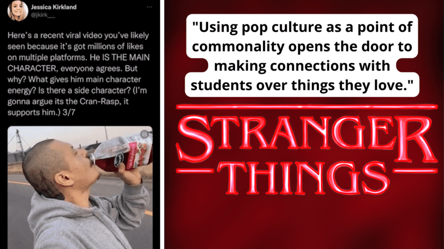 How One Teacher Uses Pop Culture in the Classroom