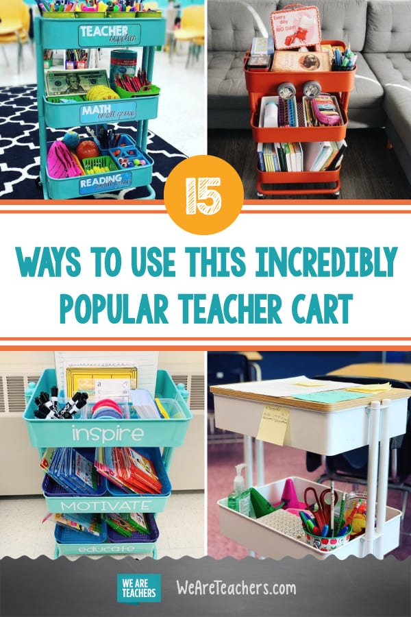 15 Ways to Use This Incredibly Popular Teacher Cart