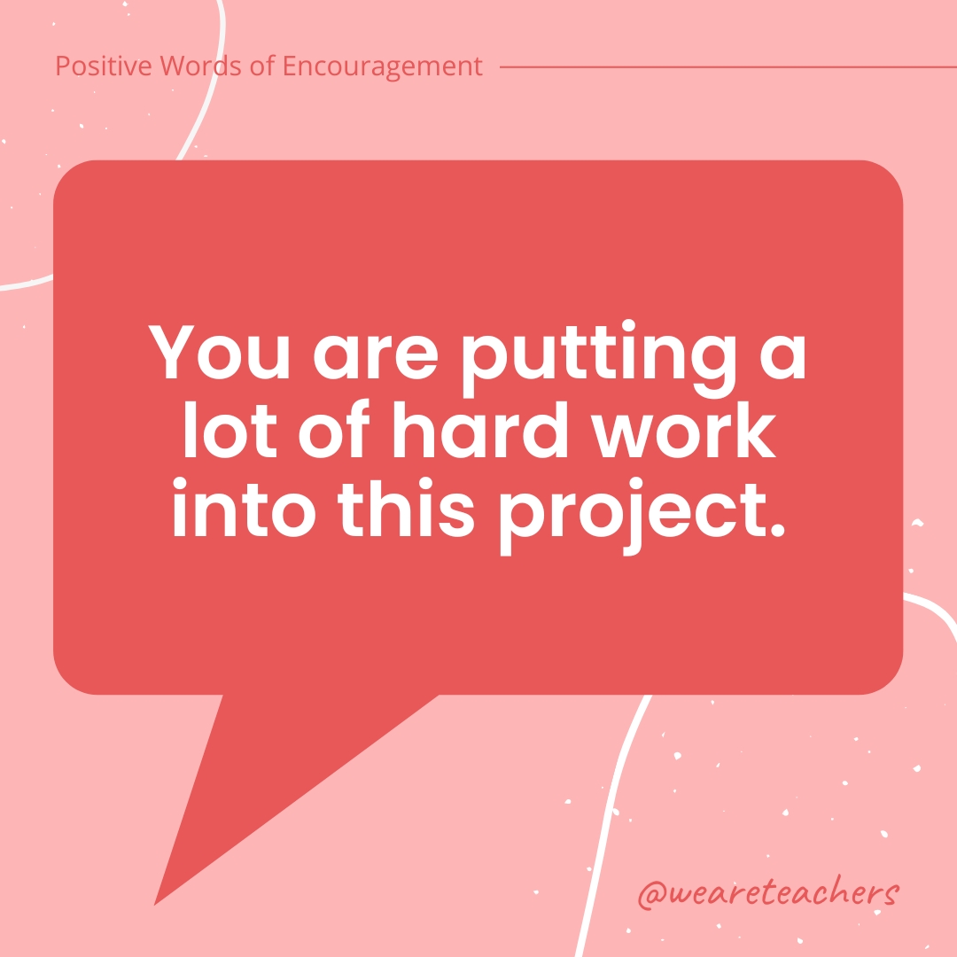 You are putting a lot of hard work into this project. 