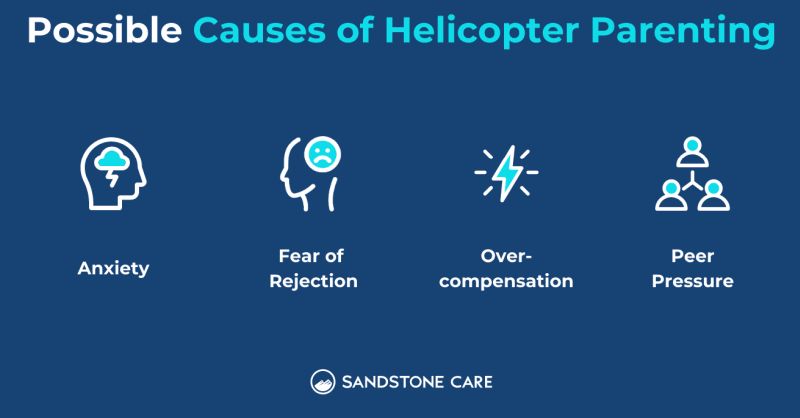 Possible Causes of Helicopter Parenting: Anxiety, Fear of Rejection, Overcompensation, Peer Pressure