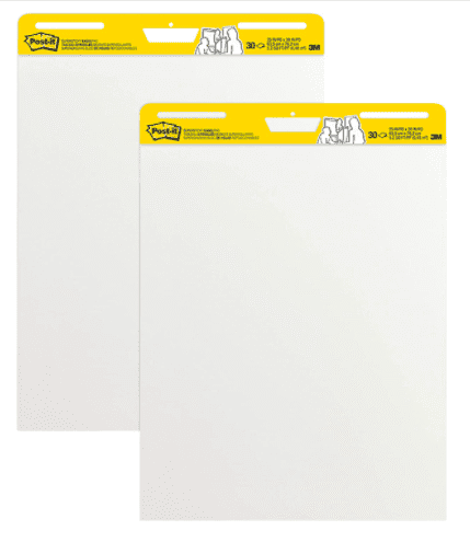 Post-It Pads Giant Post-It Sticky Pads for middle school math