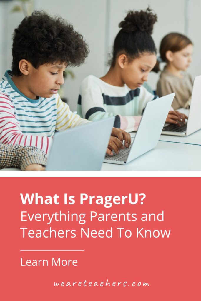 PragerU's educational resources are gaining media attention. Here's what parents and teachers need to know.