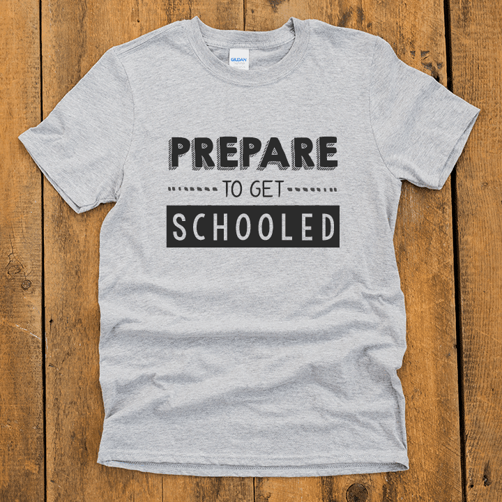 Prepare to be schooled (1) Prepare to be schooled (1)