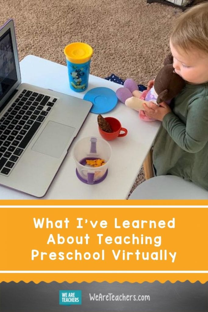 What I've Learned About Teaching Preschool Virtually