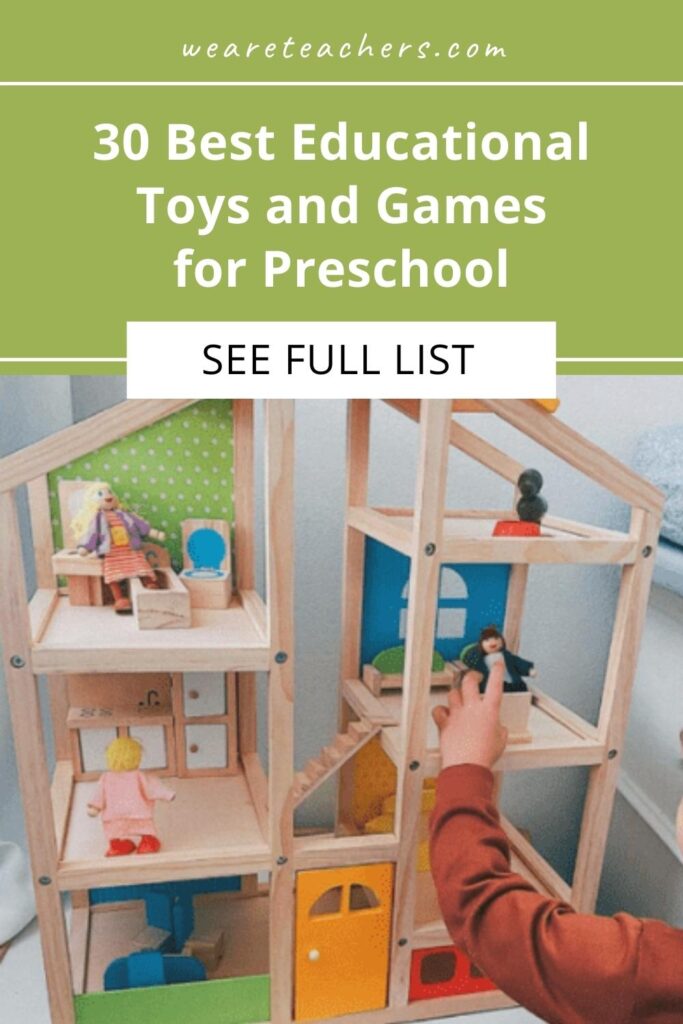 Know a curious preschooler? These teacher-approved educational toys for preschool belong on your shopping list. Fun, hands-on learning!