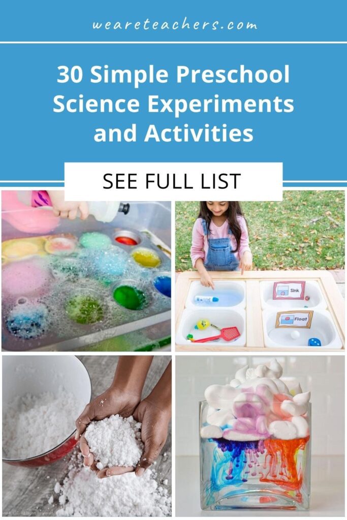 Tap into the curiosity of young minds with these preschool science experiments and activities. Make rice dance, build apple towers, and more!