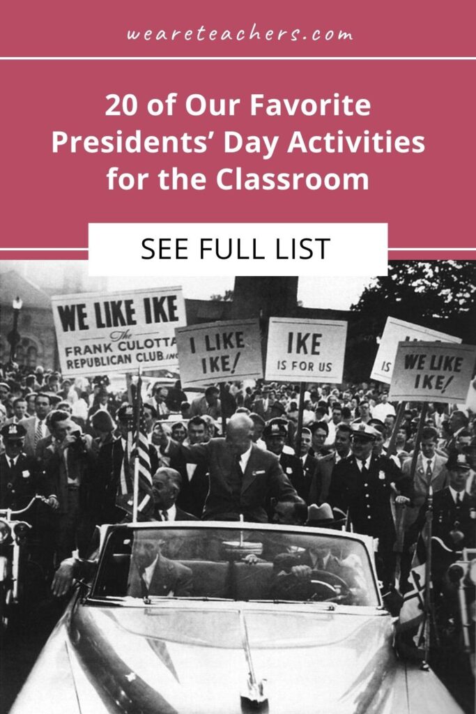 Celebrate presidential history with Presidents' Day activities, including videos, STEM experiments, trivia, book ideas, and more.