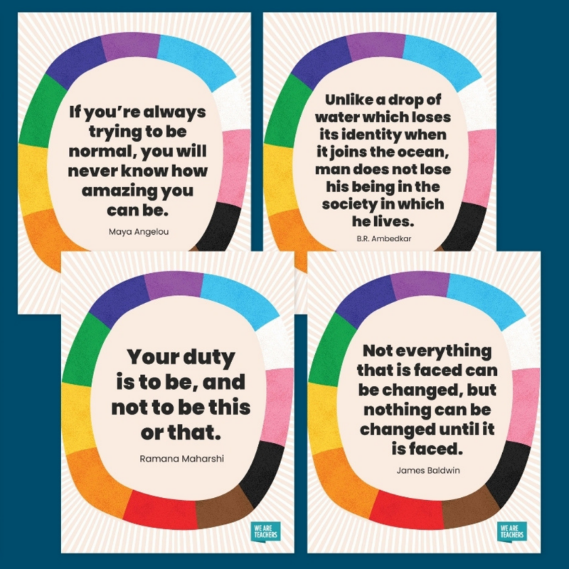 Free Printable Pride Month Quote Posters