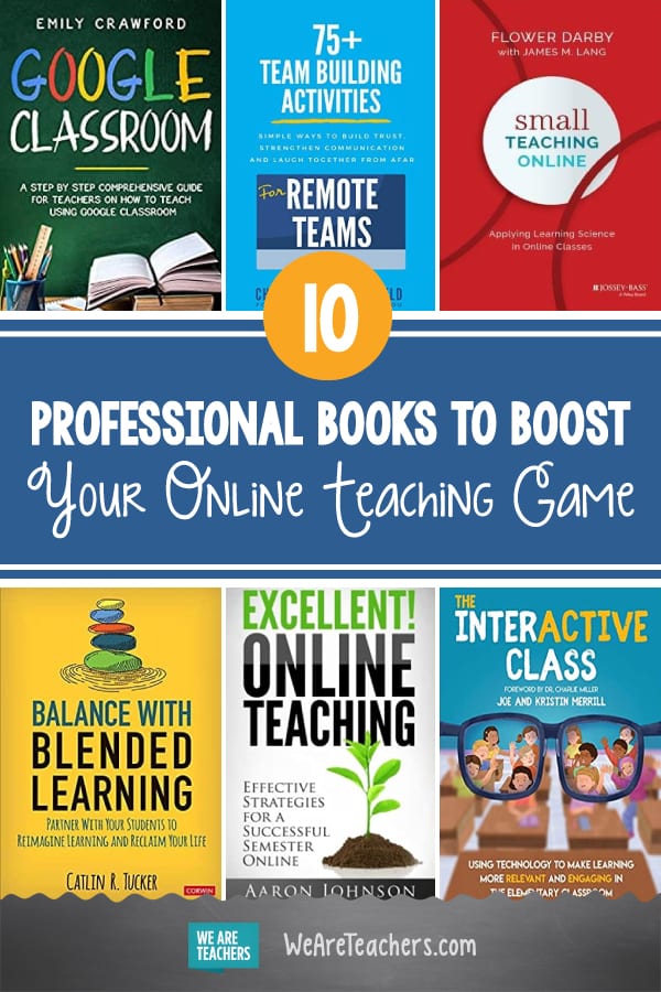 11 Professional Books to Boost Your Online Teaching Game