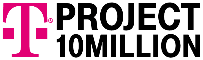 T-Mobile Project 10Million Logo