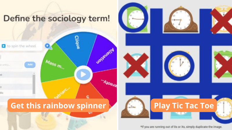 Tic Tac Toe Review (Google Slides Game Template) • Teacha!