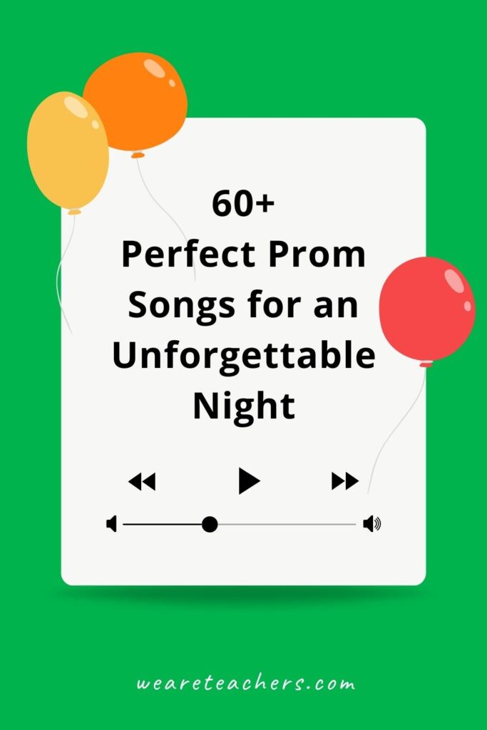 Prom is such a special time in any teenager's life and music is a big part of that. Check out our big list of favorite prom songs!
