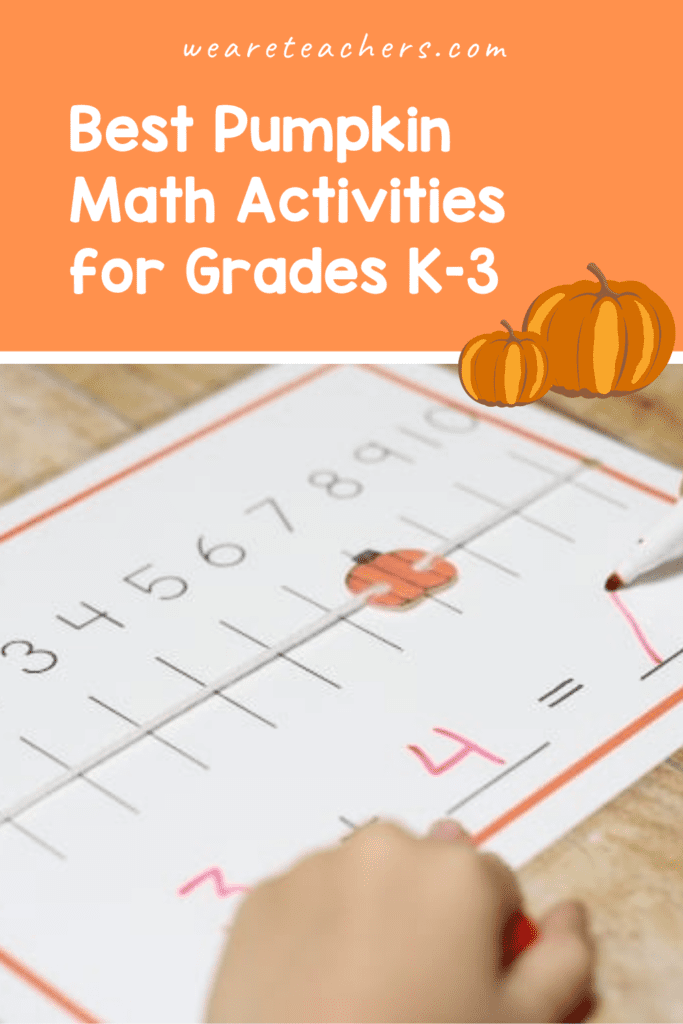 Best Pumpkin Math Activities for Grades K–3