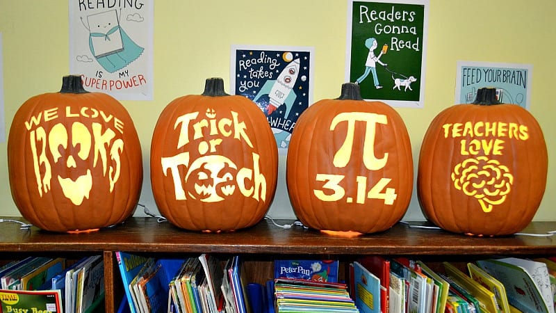 Free Teacher Pumpkin Carving Templates to Carve for Your Classroom