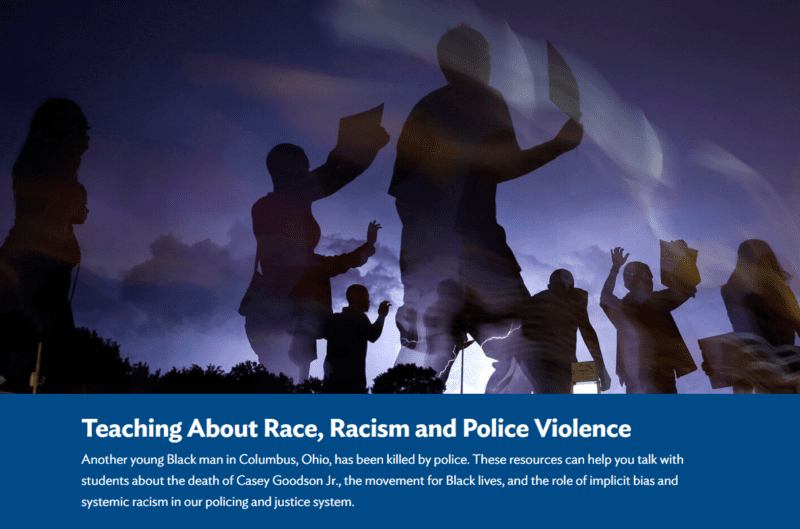 Classroom lessons on Race, Racism, and Police Violence