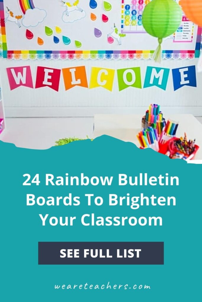 24 Rainbow Bulletin Boards To Brighten Your Classroom