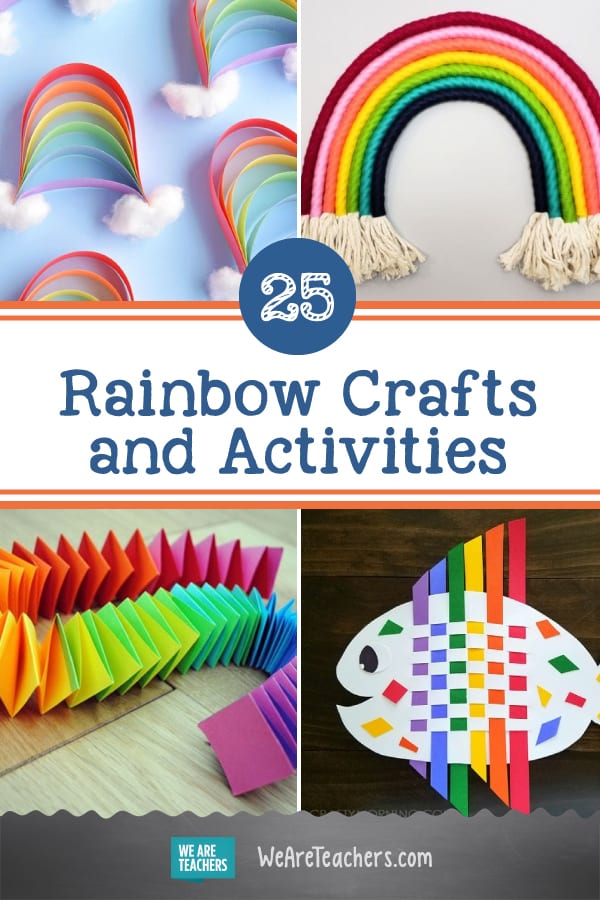 25 Brilliant Rainbow Crafts and Activities