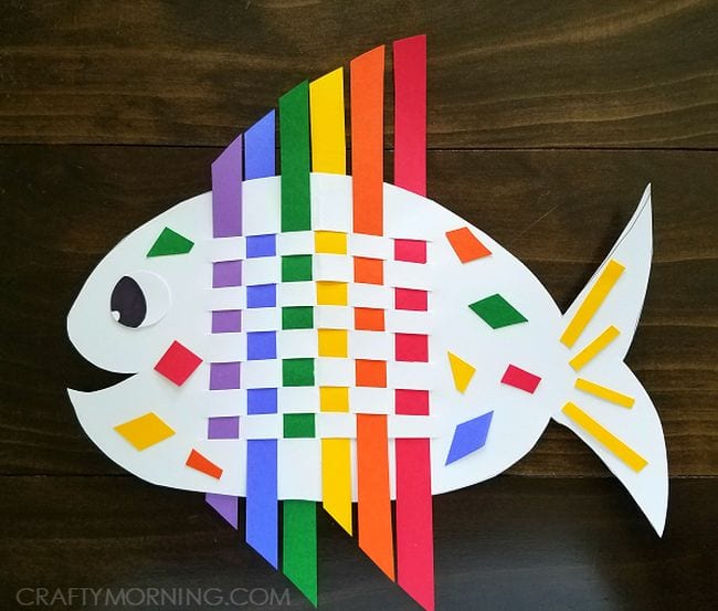 Rainbow fish craft