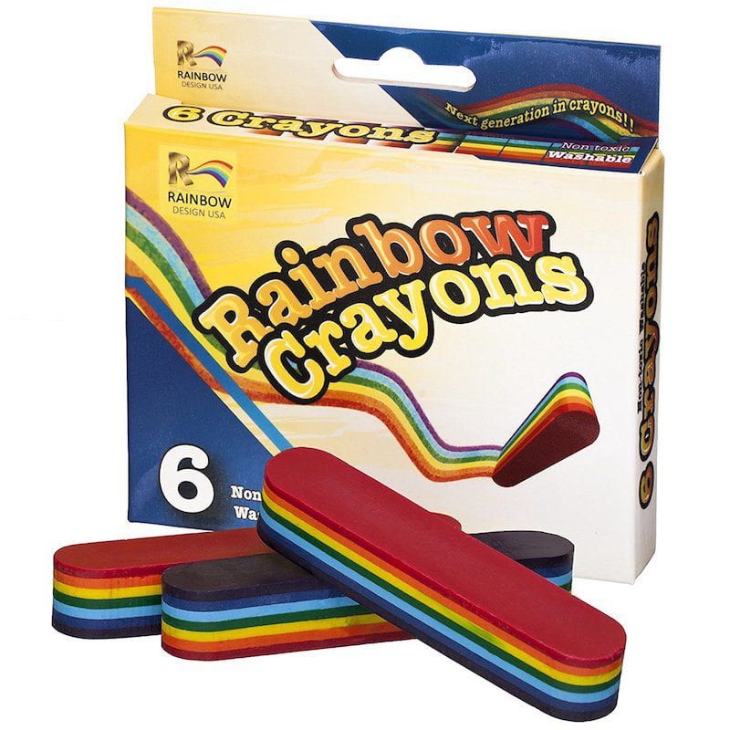 Rainbow Crayons - Art Supplies Under $10
