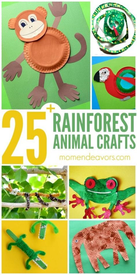 Rainforest Animal Crafts