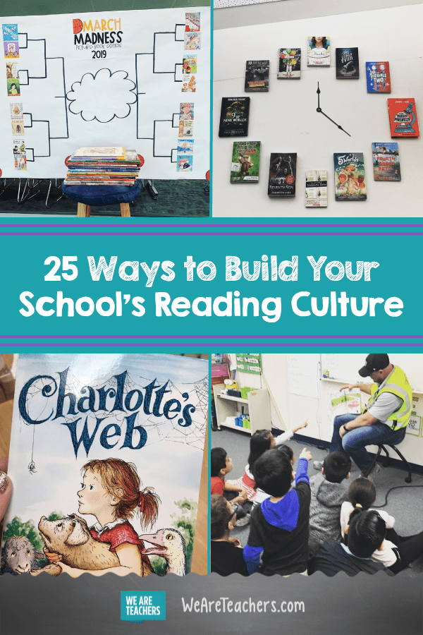 25 Ways to Build Your School's Reading Culture