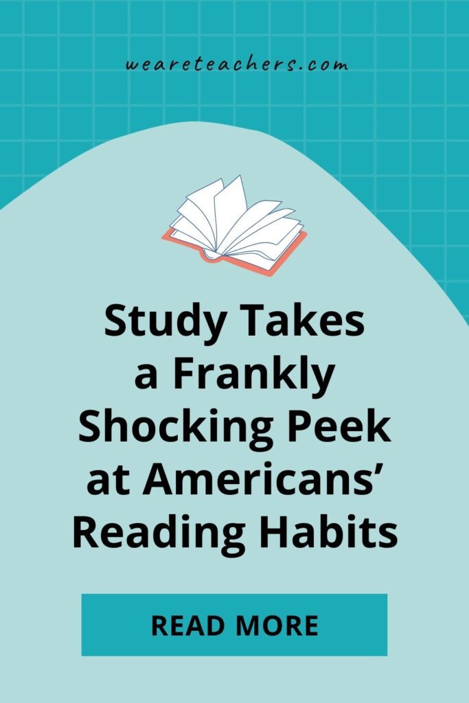 Study Takes a Frankly Shocking Peek at Americans' Reading Habits