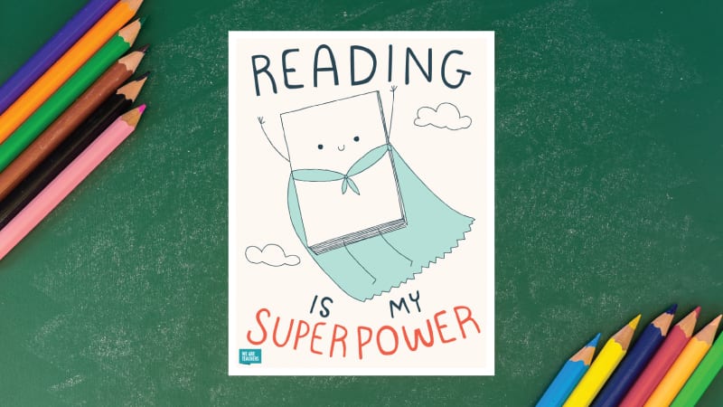 Reading Is My Superpowe