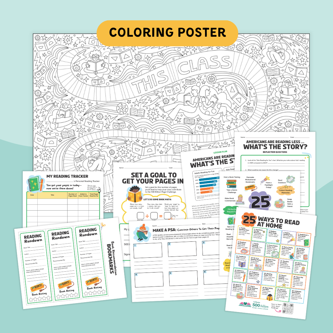 Reading Poster Kit