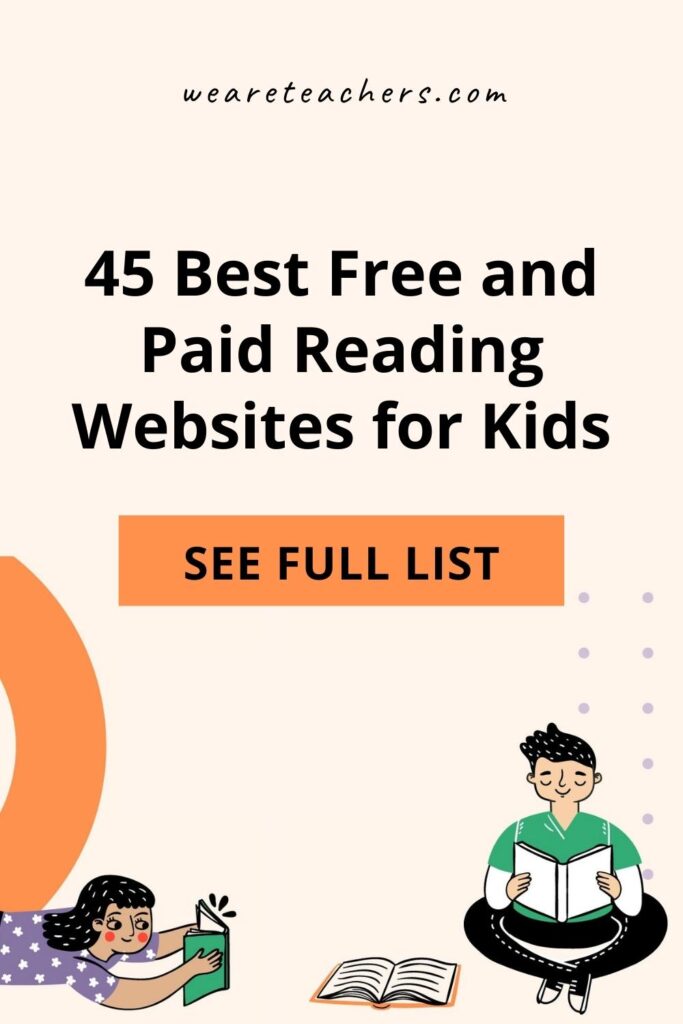 45 Best Free and Paid Reading Websites for Kids (Teacher Approved!)