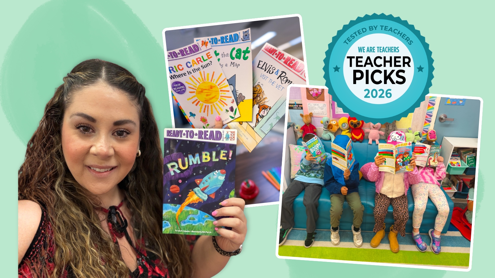 كيف تساعد كتب «جاهزة للقراءة»
المعلمين على الوصول إلى قرّاء من رياض الأطفال حتى الصف الثالث