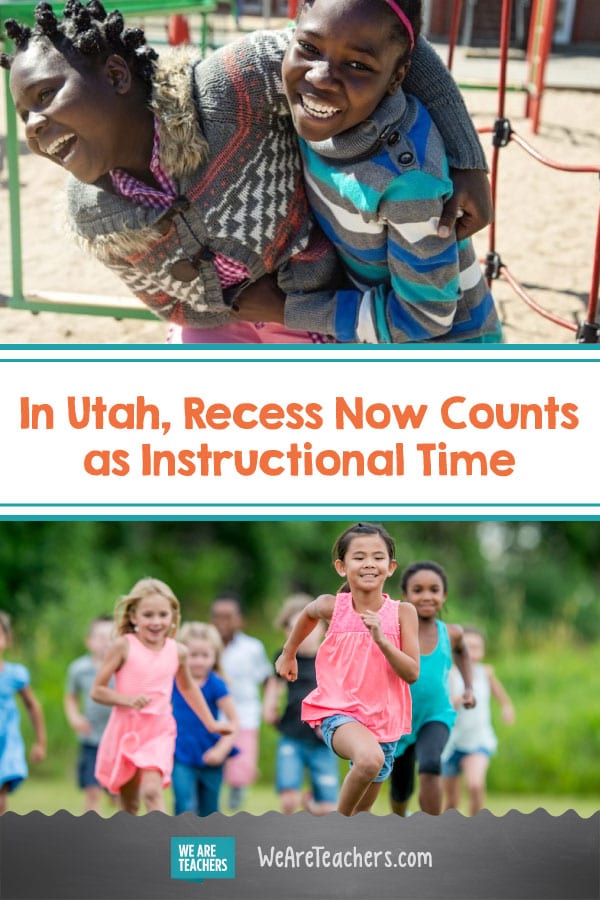 In Utah, Recess Now Counts as Instructional Time