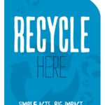 Printable poster for recycling.