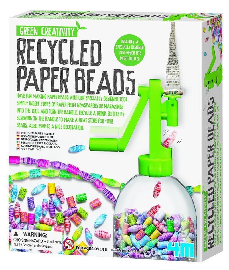 Recycled Paper Beads Kit - Awesome Art Supplies Under $10
