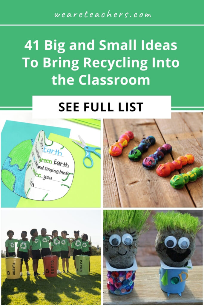 Bring more recycling into your classroom with these recycling activities and projects. Get ideas plus links to free printables and resources.