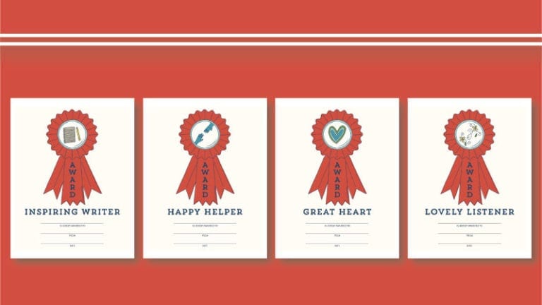 Printable Awards for Students - Free to Save and Print