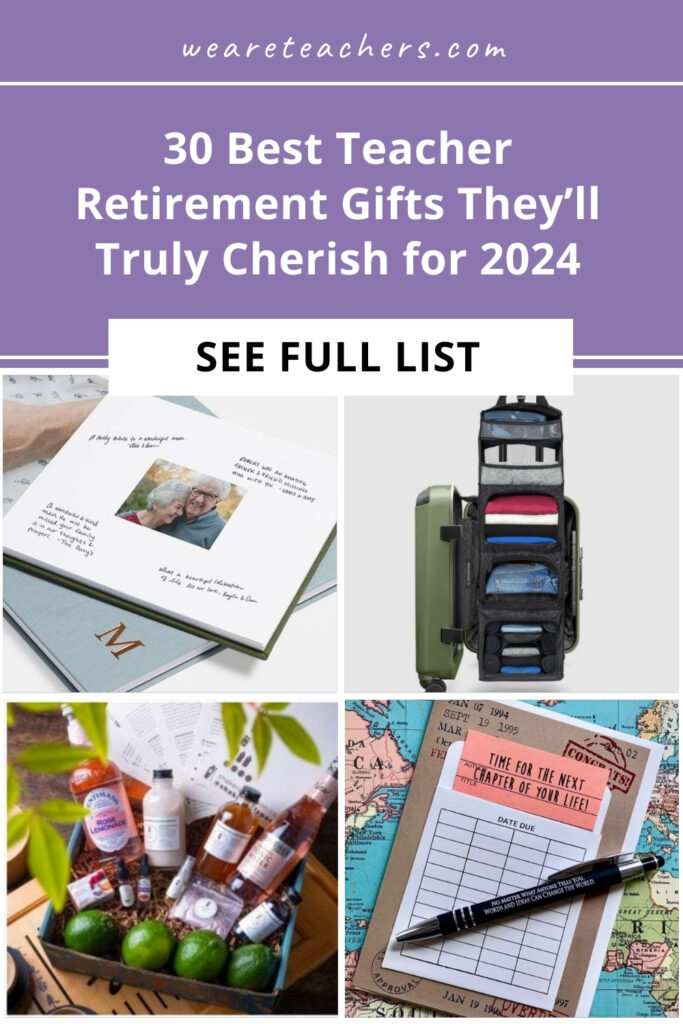 The best teacher retirement gifts come from the heart and speak to their passions. Plant a tree, sign a quilt, or give them the world!
