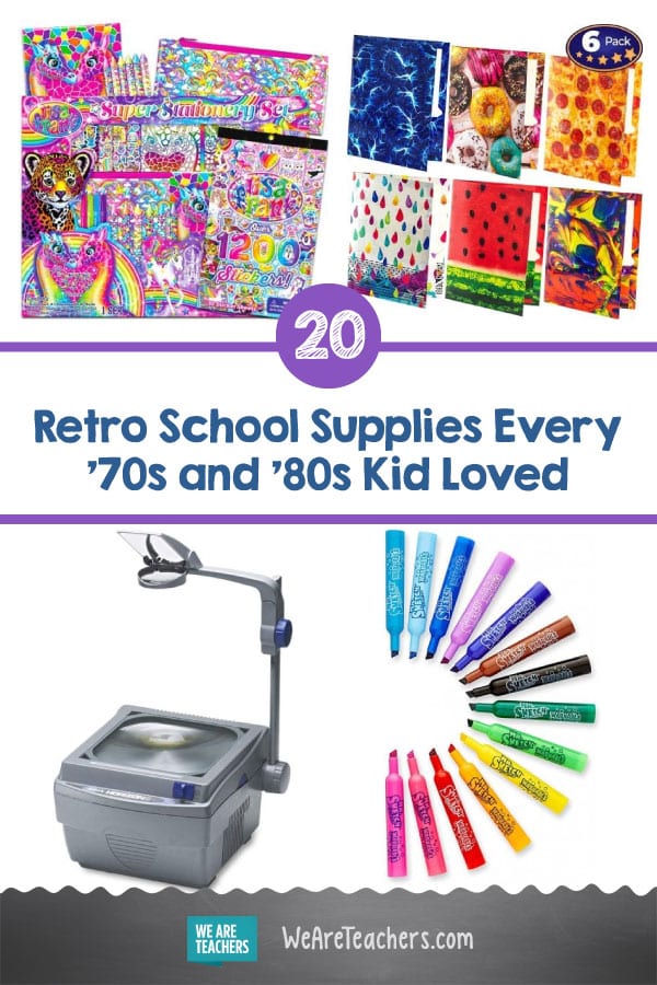 20 Retro School Supplies Every '70s and '80s Kid Loved